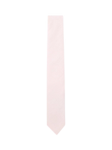 John Lewis HUGO BOSS Linen and Silk Blend Tie Light Pink- Buy online at McGrocer
