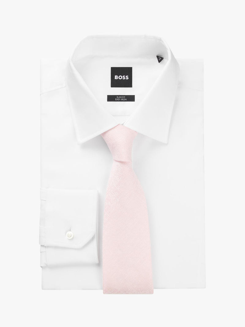 HUGO BOSS tie light pink, imported from the UK