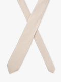 HUGO BOSS plain beige tie, UK version