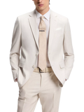 HUGO BOSS suede belt Open White - British product