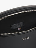 BOSS leather bum bag black (British brand)