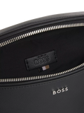BOSS leather bum bag black (British brand)