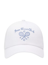John Lewis HUGO BOSS Cotton Tennis Embroidery Baseball Cap, White/Blue- Buy online at McGrocer