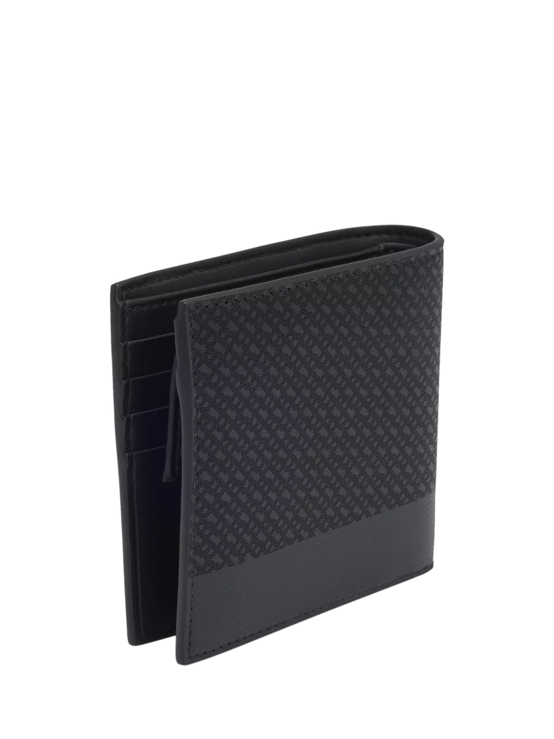 BOSS black wallet with card slots coin pocket, imported from the UK