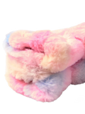 Lindex kids faux fur mittens Light Pink - British product
