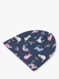 Lindex kids cat beanie hat dark blue, UK version