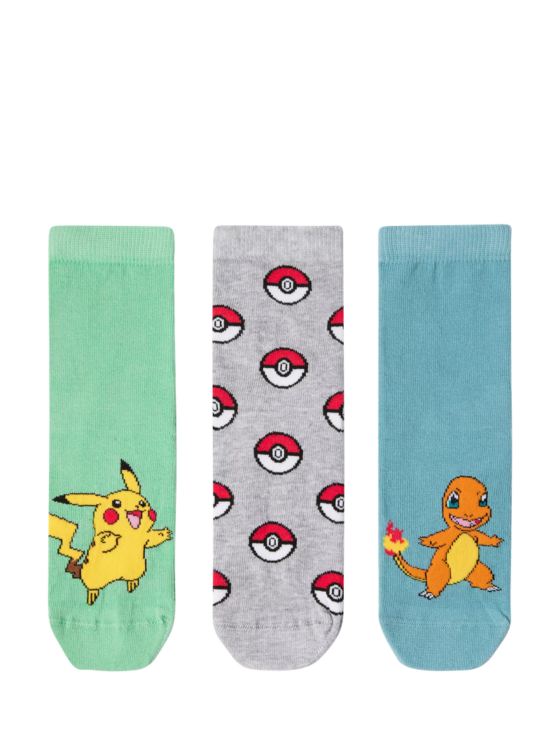Lindex Pokemon socks pack of 3 children's (British brand)