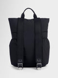 Sweaty Betty Nimbus backpack in black with reflective details, UK version