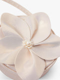 Angels by Accessorize gold flower applique kids bag, UK version