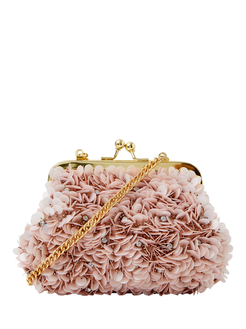 Angels by Accessorize kids beaded clip frame bag - British product