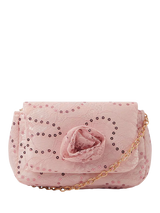 John Lewis Angels by Accessorize Kids' Lace and Sequin Crossbody Bag Pink- Buy online at McGrocer
