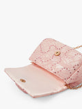 Angels by Accessorize kids pink lace sequin crossbody bag (British brand)