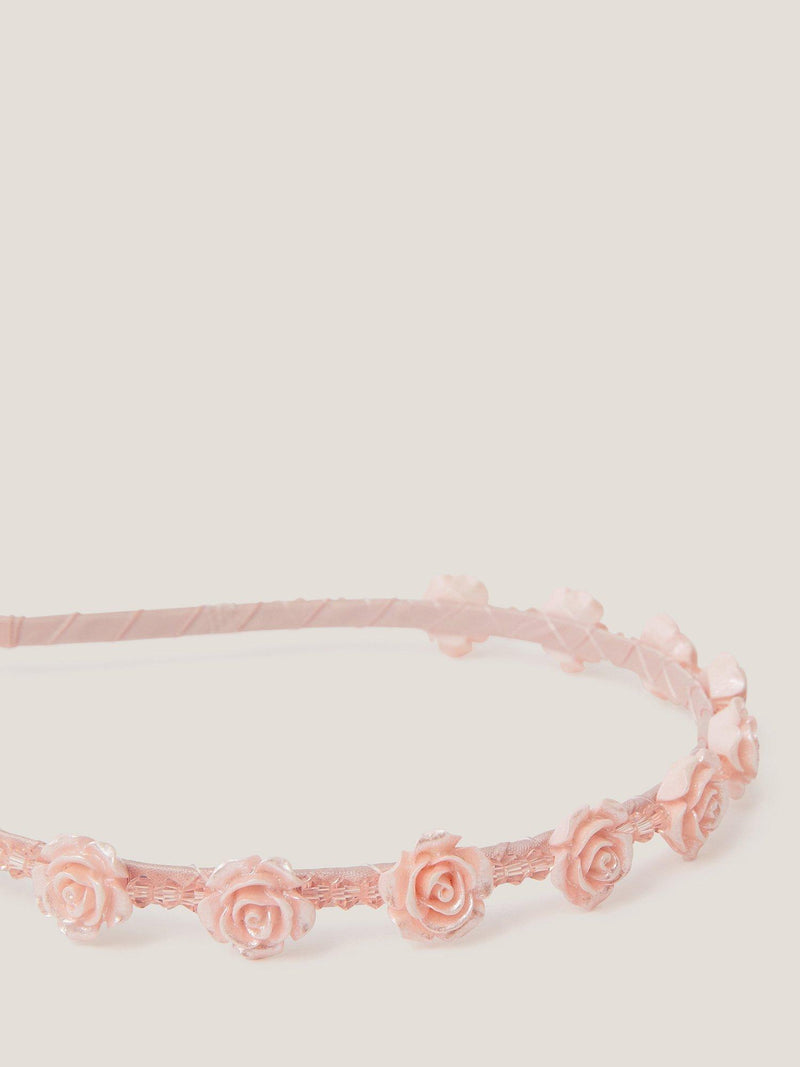 Monsoon kids rose beaded headband (British brand)
