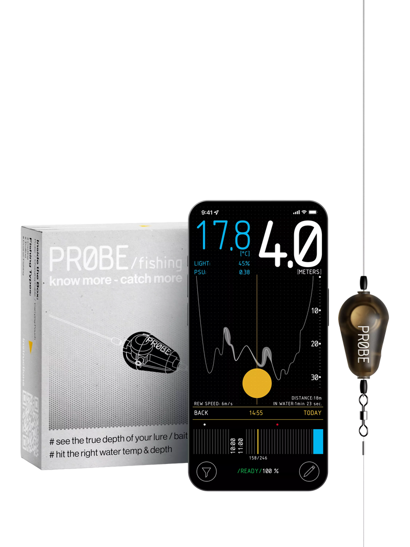 PROBE smart fishing sensor (British brand)