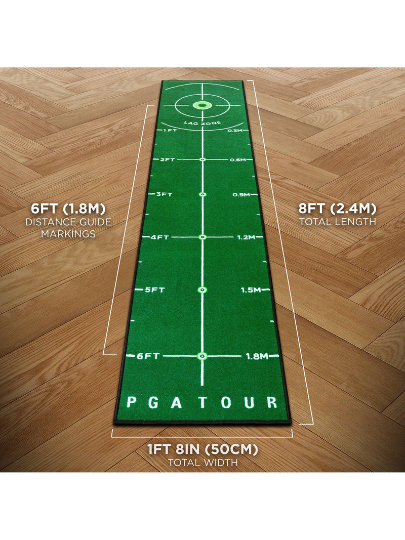 PGA Tour Deluxe putting mat 8ft, imported from the UK