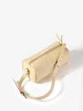 Mint Velvet pure leather shoulder bag yellow - British product