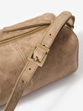 Mint Velvet Matilda pure suede shoulder bag natural - British product