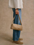 Mint Velvet Matilda pure suede shoulder bag natural - British product