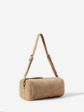 Mint Velvet Matilda pure suede shoulder bag natural - British product