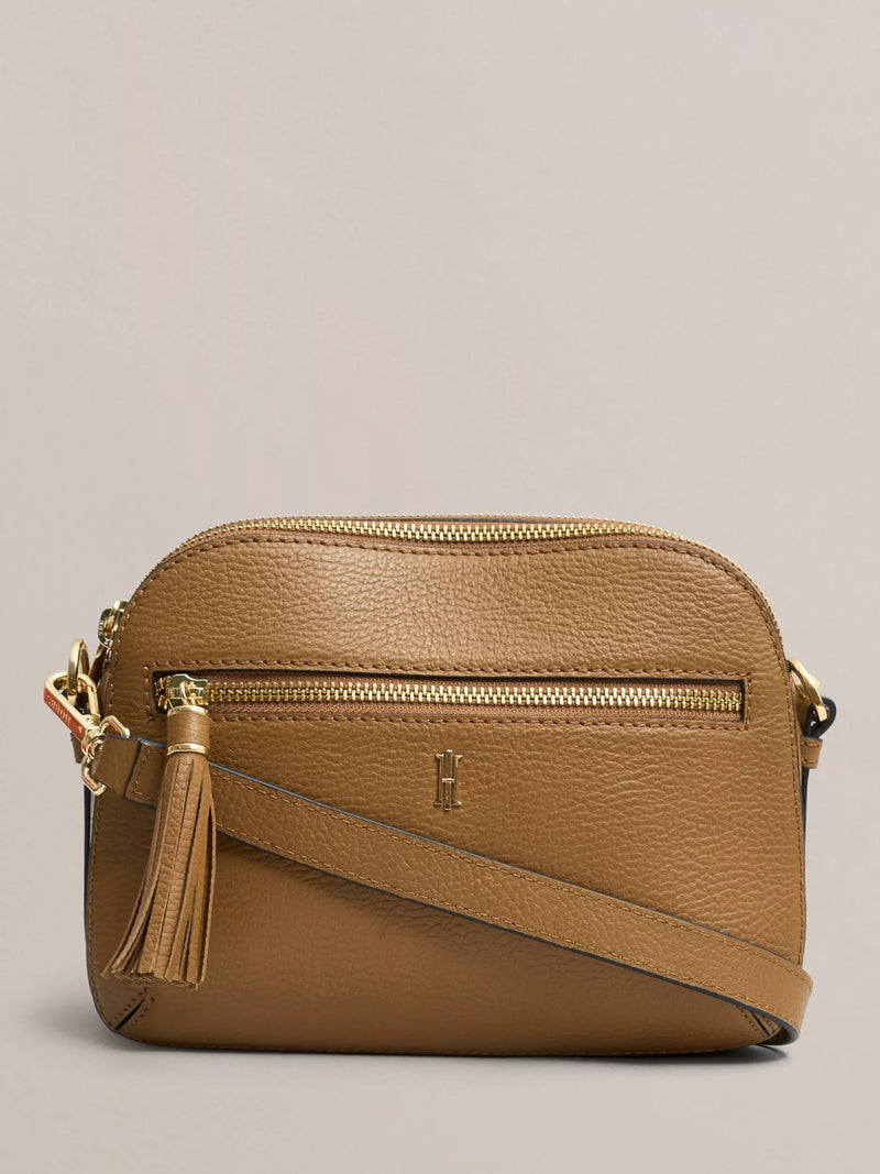 Hobbs pure leather crossbody bag in tan, UK version