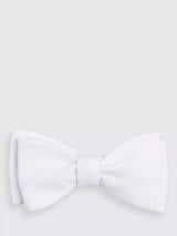 John Lewis Moss Marcella Cotton Self-Tie Bow Tie, White- Buy online at McGrocer