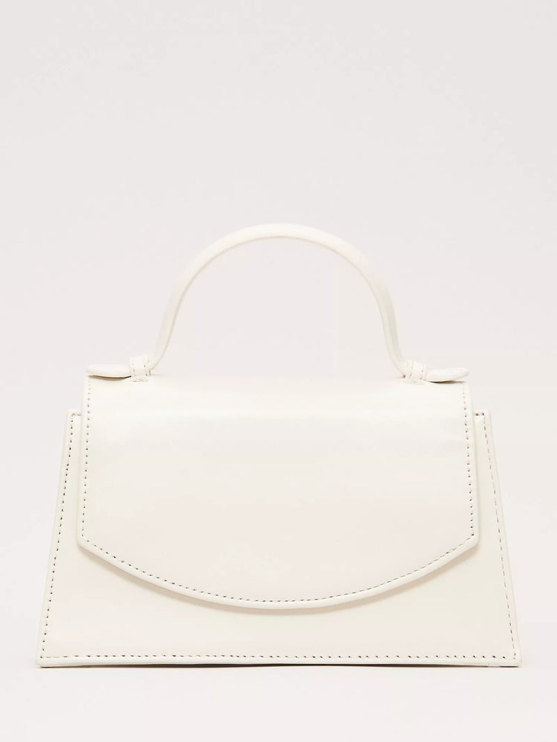 Phase Eight cream pure leather clutch bag - British product