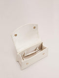 Phase Eight cream pure leather clutch bag - British product