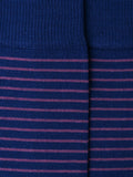 Hackett London combed jacquard striped crew socks, imported from the UK