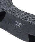 Hackett London herringbone pattern crew socks, UK version