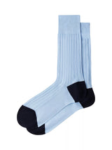 John Lewis Hackett London Solid Colour Logo Cotton Socks- Buy online at McGrocer