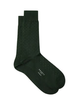 John Lewis Hackett London Cotton Mix Polka Dot Socks, Bottle Green- Buy online at McGrocer