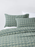 John Lewis chunky seersucker duvet cover set single (British brand)