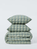 John Lewis chunky seersucker duvet cover set single (British brand)