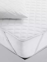 John Lewis John Lewis Cool Touch Quilted Mattress and Pillow Protector Bundle- Buy online at McGrocer