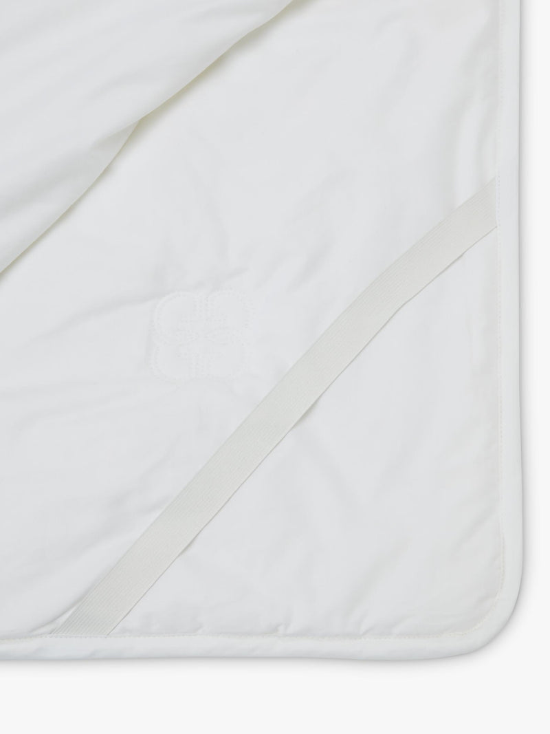 Gingerlily silk filled mattress protector White Double, imported from the UK