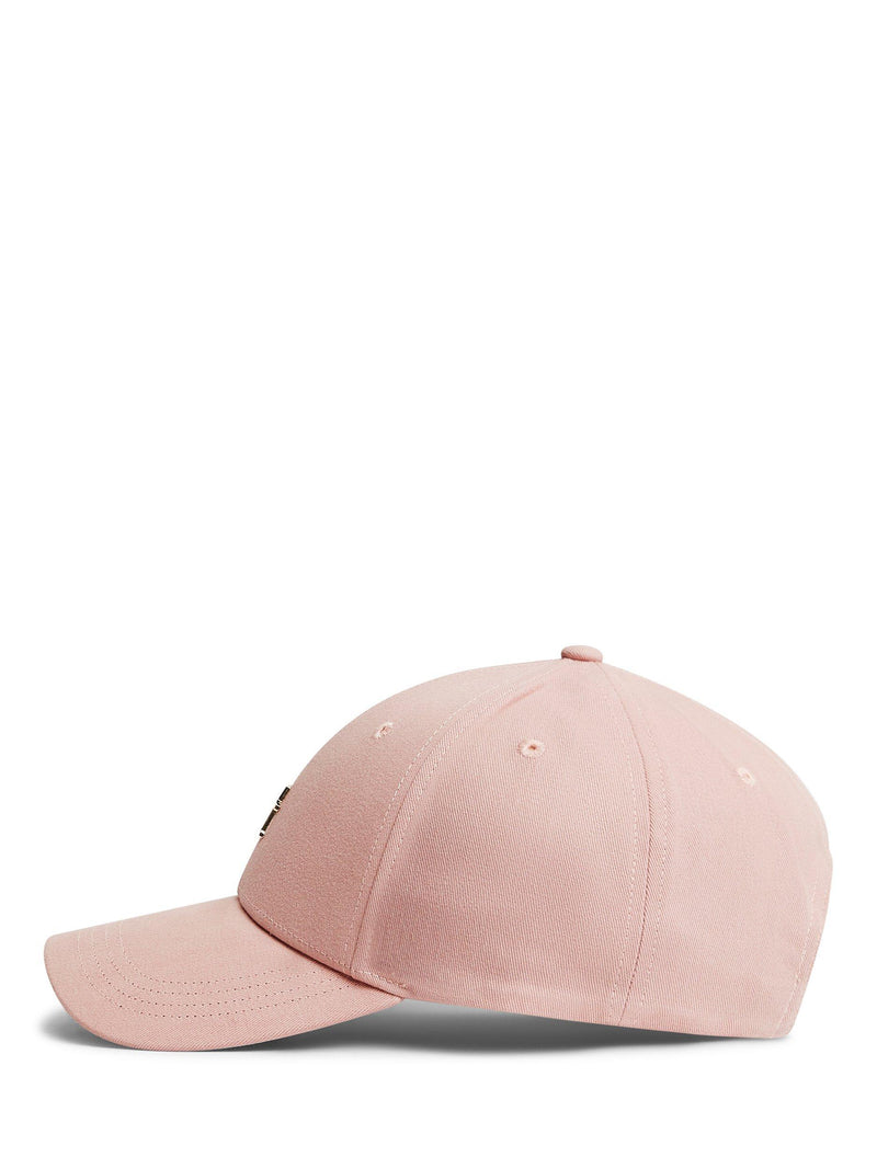 Tommy Hilfiger TH monogram baseball cap light pink, imported from the UK