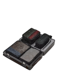 Carl Friedrik mesh packing cubes pack of 4 black, UK version