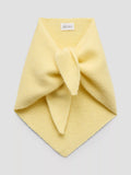 HUSH wool rich scarf in Mellow Yellow 114cm (British brand)