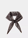 Mint Velvet paisley print beaded scarf 22x109cm - British product