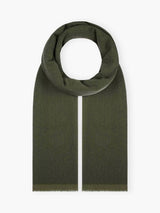 John Lewis Brora Pure Cashmere Stole Kelp 70x200cm- Buy online at McGrocer