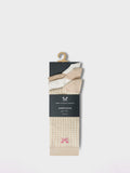 Crew Clothing bamboo socks pack of 3 beige, imported from the UK
