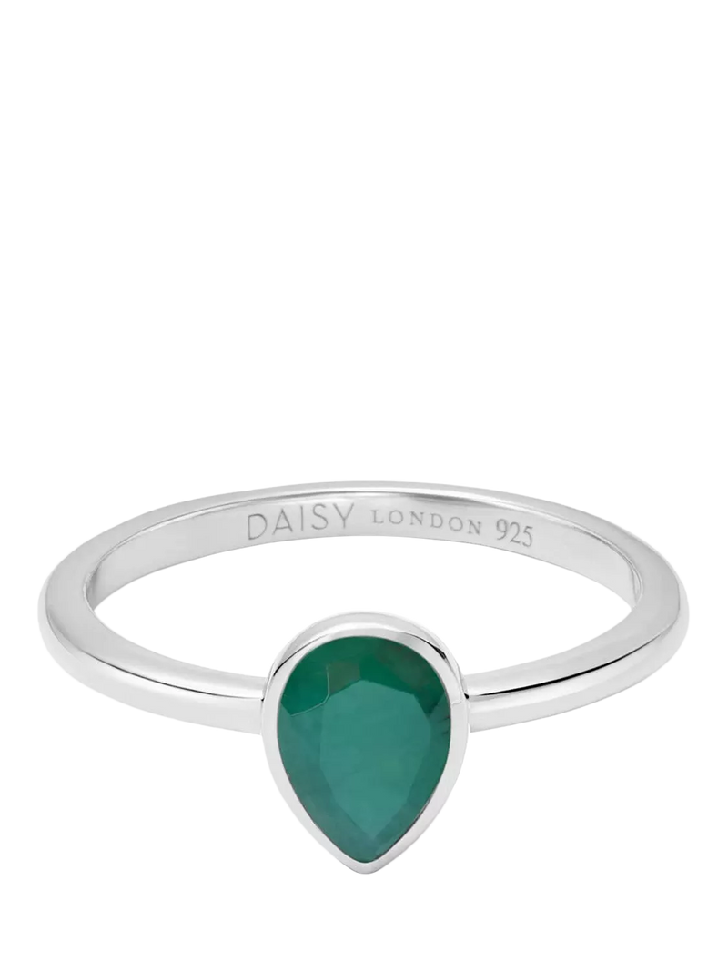 Daisy London Emerald Birthstone Ring