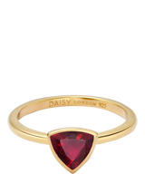 John Lewis Daisy London Ruby Birthstone Ring- Buy online at McGrocer