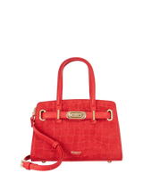 John Lewis Dune London Dinkydefine Mini Belted Tote Bag, Red- Buy online at McGrocer