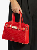 Dune London Dinkydefine mini tote in red, UK version
