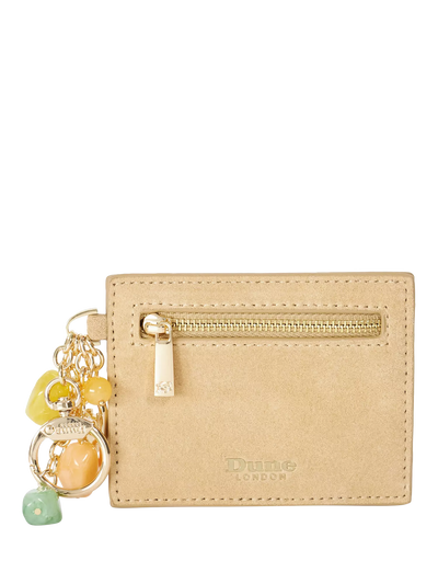 John Lewis Dune London Klub Zip Up Coin Purse in Taupe- Buy online at McGrocer
