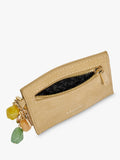 Dune London Klub Zip Up coin purse taupe - British product