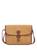 Celtic & Co. sand suede crossbody bag UK version