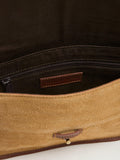 Celtic & Co. sand suede crossbody bag UK version