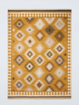 John Lewis John Lewis Ediz Kelim Hand Woven Wool Rich Rug- Buy online at McGrocer